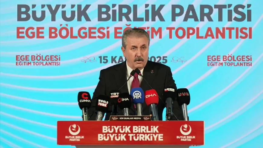 Büyük Birlik Partisi Genel Başkanı Mustafa Destici: “Kıbrıs Türk Cumhuriyeti bağımsız bir devlet olarak yoluna devam etmelidir”