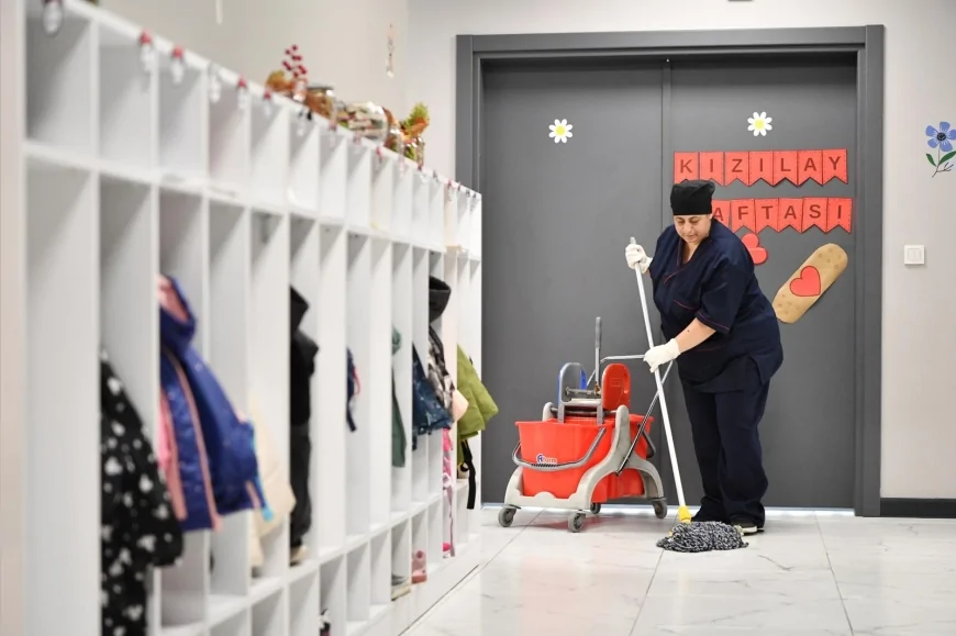 Mamak Belediyesi Kreşlerinde Kış Öncesi Yoğunlaştırılmış Hijyen Çalışmaları Başlatıldı