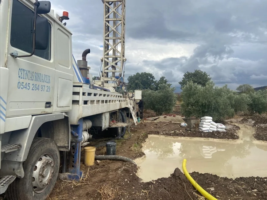 Manisa Su ve Kanalizasyon İdaresi Soma’nın 8 Mahallesinde Yeni Sondaj Kuyularını Tamamlayarak İçme Suyu Kapasitesini Artırıyor