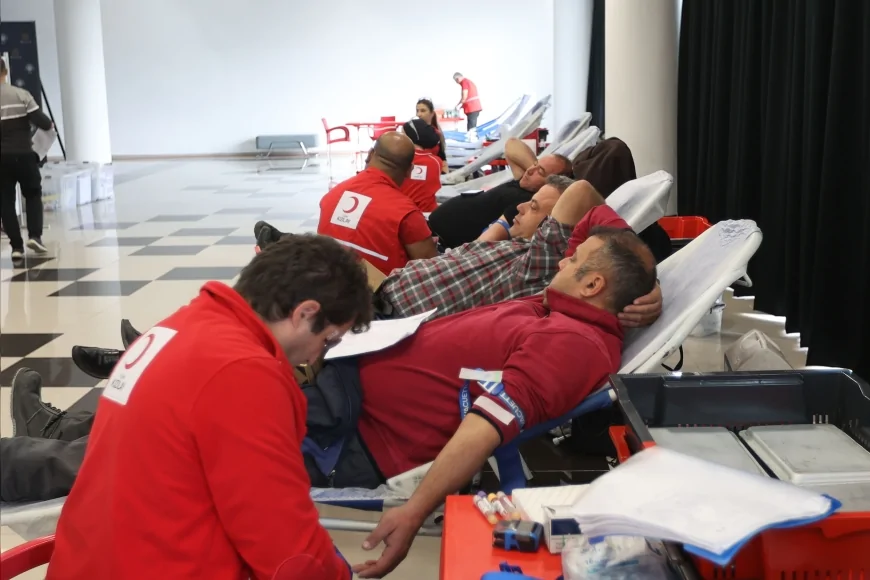 Muğla Büyükşehir Belediyesi Kızılay’ın Kan İhtiyacına Destek İçin İl Genelinde Başlattığı Bağış Kampanyasını Menteşe’de Açtı