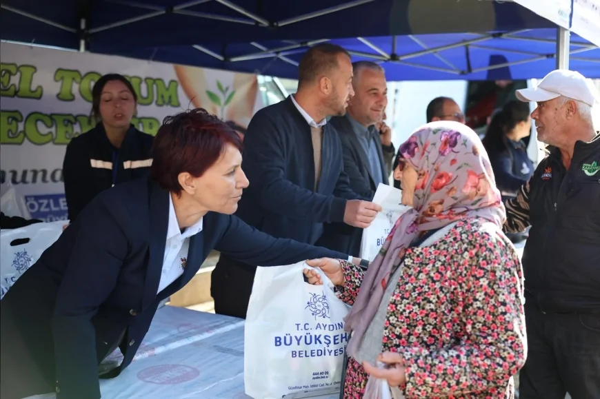 Aydın Büyükşehir Belediye Başkanı Özlem Çerçioğlu: “Ata tohumlarını geleceğimiz için toprağa emanet ediyoruz”