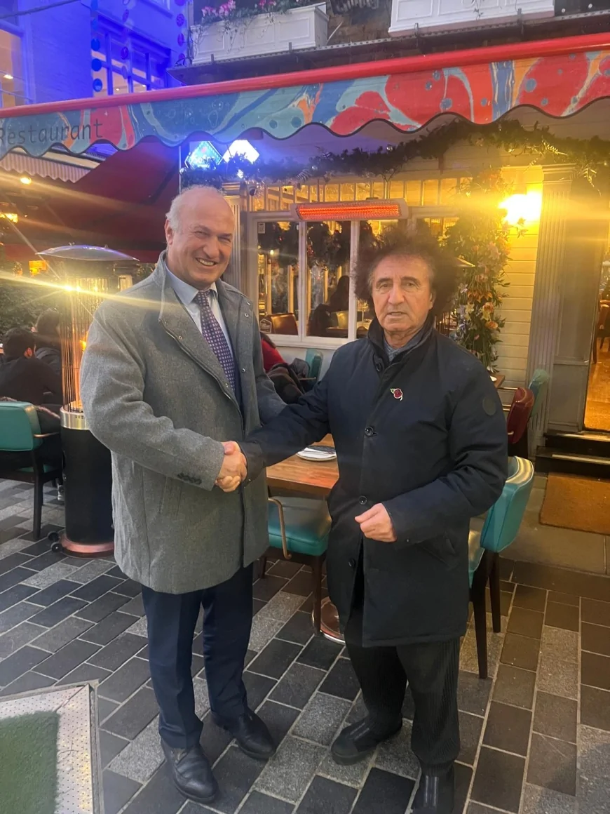 Dünya Longevity Forumu Kurucusu Dr. Kemal Aydın Londra’da Dr. Hüseyin Özer ile Longevity Dostu Restoran İş Birliği İçin Görüştü