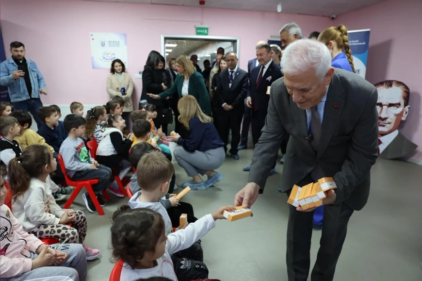 Bursa Yuvam Çocuk Etkinlik Merkezlerinde Binlerce Çocuğa Uygulamalı Diş Sağlığı Eğitimi Düzenlendi