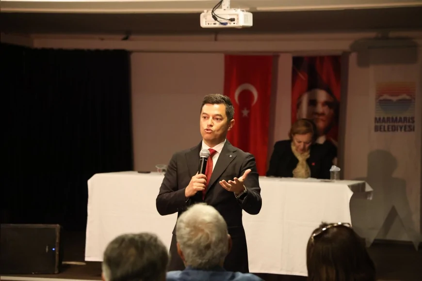 Marmaris Belediye Başkanı Acar Ünlü: “Kordon Caddesi’nden yeni otoparka kadar kentin çehresini değiştirecek projeleri hızla hayata geçiriyoruz”