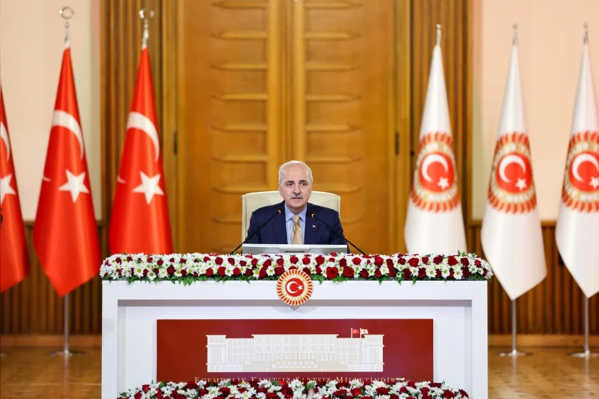 TBMM Başkanı Numan Kurtulmuş: “Komisyonumuza yöneltilen ağır yaftalar siyasetin kalitesini düşürür”