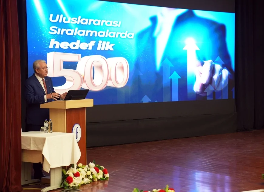 Ege Üniversitesi Akademik Değerlendirme Toplantısında Prof. Dr. Necdet Budak: “Uluslararası sıralamalarda ilk 500 hedefi için tüm birimlerimizle kararlıyız”
