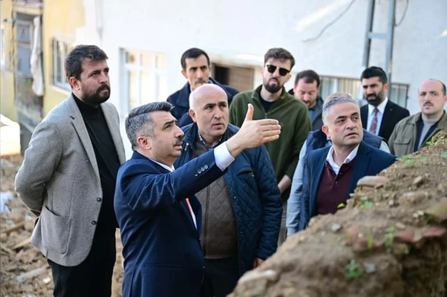 Yıldırım’da Kentsel Dönüşüm Hızlanıyor: Başkan Oktay Yılmaz Merdivenli Yolların Geniş Caddelere Dönüştüğü Çalışmaları Yerinde İnceledi