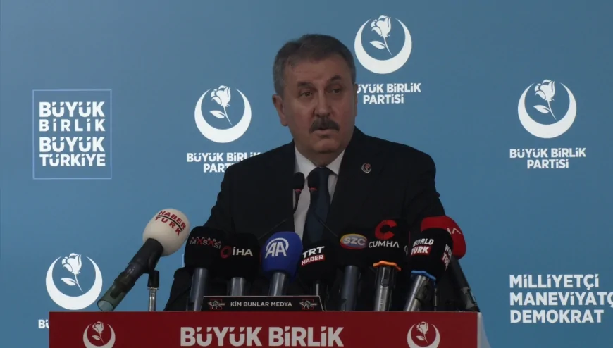 Büyük Birlik Partisi Genel Başkanı Mustafa Destici: “Toplumumuz Şiddet Kıskacına Sürükleniyor, Bu Gidişatı Hep Birlikte Durdurmalıyız”