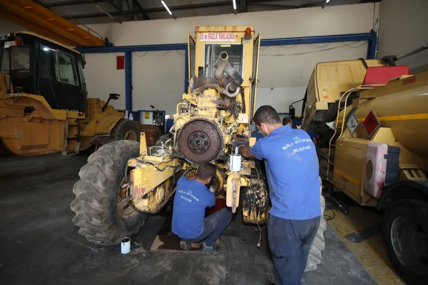 MUĞLA BÜYÜKŞEHİRİN MAKİNE VE İKMAL TESİSİNDE YAPILAN BAKIM-ONARIM ÇALIŞMALARIYLA PİYASA DEĞERİNE GÖRE 68 MİLYON TL TASARRUF SAĞLANDI