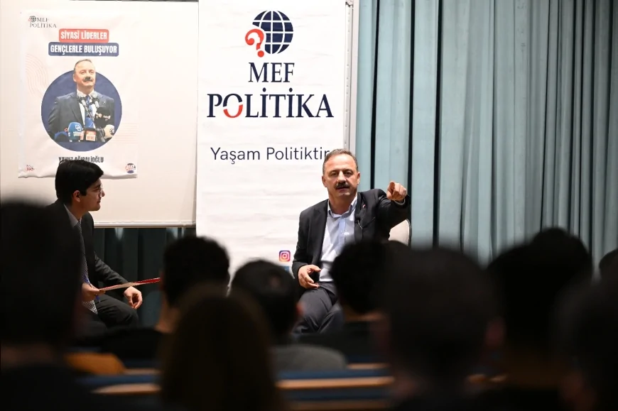 Anahtar Parti Genel Başkanı Yavuz Ağıralioğlu MEF Üniversitesinde Gençlerle Buluşarak Eş Cumhurbaşkanlığı İronisi ve Siyaset Gündemine Dair Sert Mesajlar Verdi