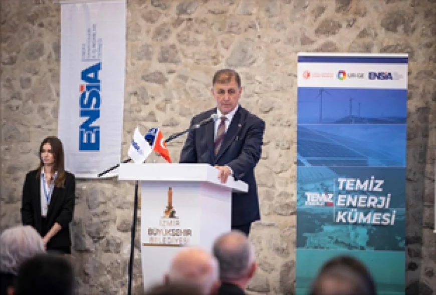 İzmir Büyükşehir Belediye Başkanı Cemil Tugay: “Gelin İzmir’i Akdeniz’in en dirençli enerji şehri ve sanayide yeşil dönüşümün öncüsü yapalım”