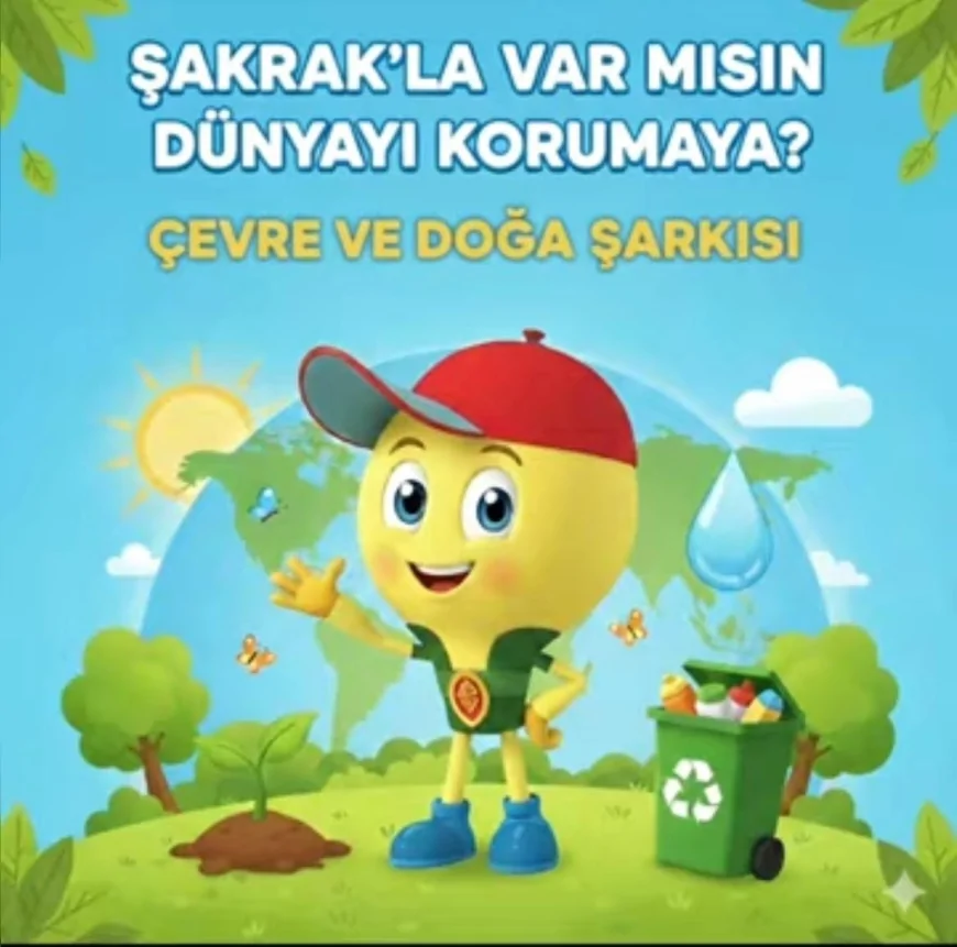 Sinoplu Yazar Ayşe Gül Kara Zorlu’nun Şakrak Karakteri Çevre Bilincini Anlatan Yeni Şarkısıyla Çocuklara Seslendi
