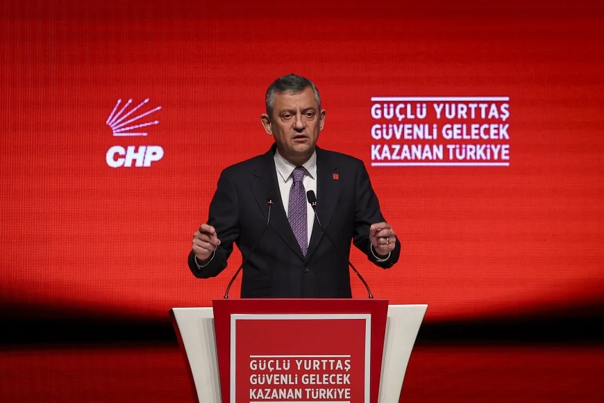 Cumhuriyet Halk Partisi Genel Başkanı Özgür Özel: “Parti Programımız, Çökmüş Devlet Mekanizmasına Bir İtirazdır”