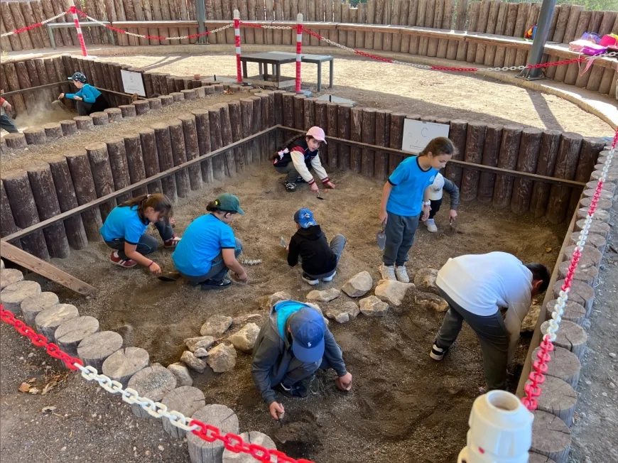 Bursa Büyükşehir Belediyesi Aktopraklık Arkeopark’ta Öğrencilere 8500 Yıllık Tarihi Deneyimleme Fırsatı Sunuyor