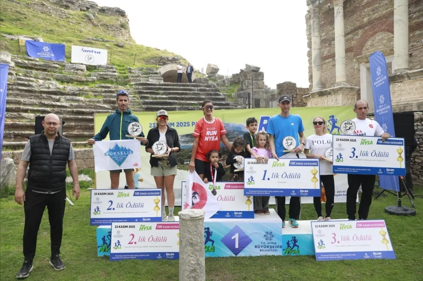 Aydın Büyükşehir Belediye Başkanı Özlem Çerçioğlu: “Run Nysa ile tarihin kalbinde sporun birleştirici gücünü yaşadık”