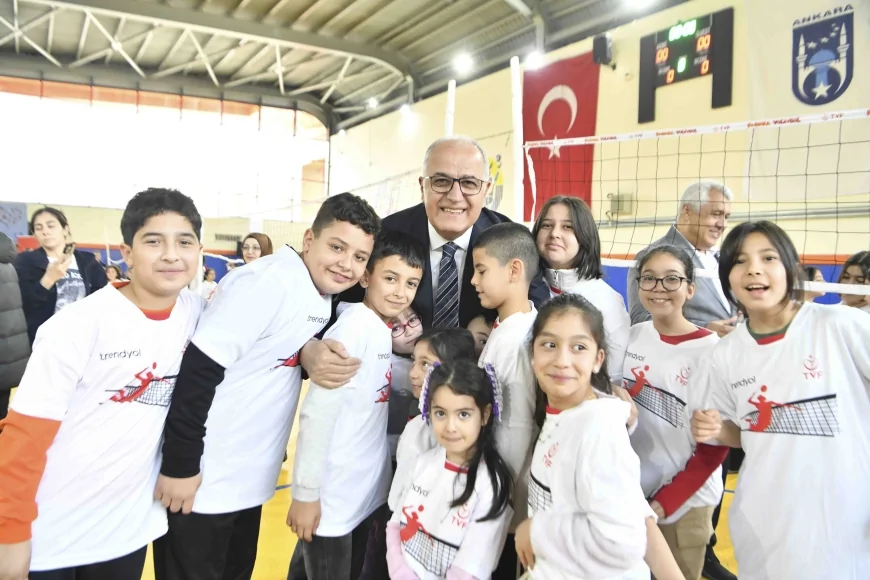 Ankara Büyükşehir Belediyesi ile TVF Sincan’da Fabrika Voleybol’un İkinci Eğitim Okulunu Açtı