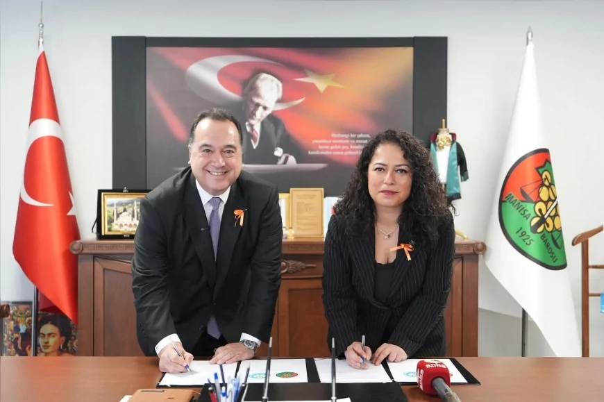 Manisa Büyükşehir Belediyesi ile Manisa Barosu Arasında İmzalanan Protokol Kadınlara Adli Yardım Desteğini Güçlendirecek