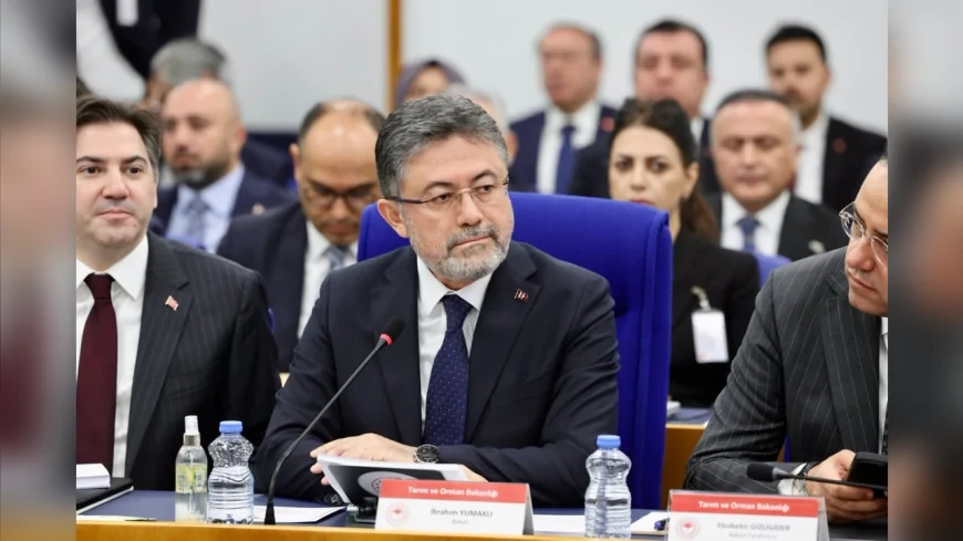 TARIM VE ORMAN BAKANI İBRAHİM YUMAKLI: “TARIMSAL ÜRETİMİ SADECE EKONOMİK DEĞİL MİLLÎ GÜVENLİK MESELESİ OLARAK GÖRÜYORUZ”