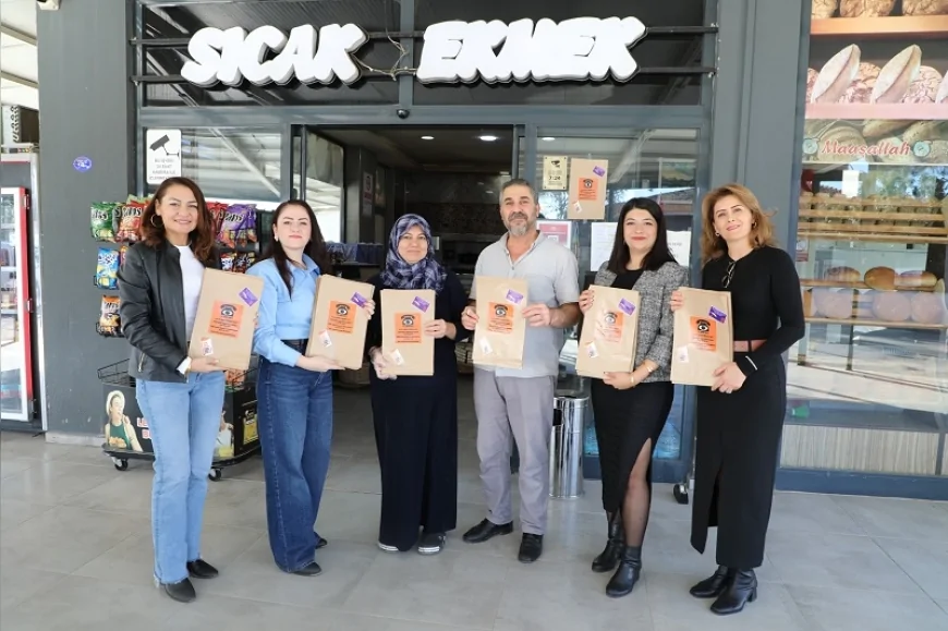 Menderes Belediyesi 25 Kasım’da Fırınlarda ve Seminerlerde Kadına Şiddete Karşı Farkındalık Çalışmalarını Yoğunlaştırdı