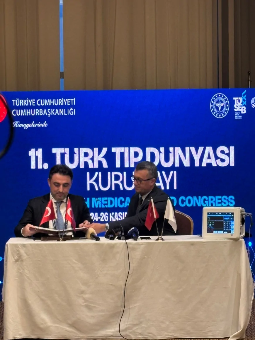 11. Türk Tıp Dünyası Kurultayı’nda Yerli SMA İlacı ve Ev Tipi Mekanik Ventilatör İçin Stratejik İş Birliği Protokolleri İmzalandı
