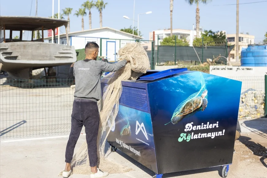 Mersin Büyükşehir Belediyesi Akdeniz’de Hayalet Ağ Tehlikesini Azaltacak “Denizleri Ağlatmayın” Projesini Başlattı