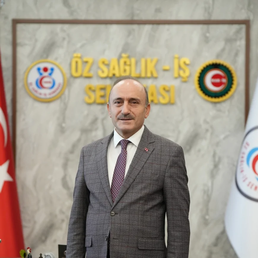 Öz Sağlık İş Genel Başkanı Devlet Sert: “Asgari ücretin geçim ücreti haline gelmesi gençlerin hayal kurmasını bile imkânsız kılıyor”