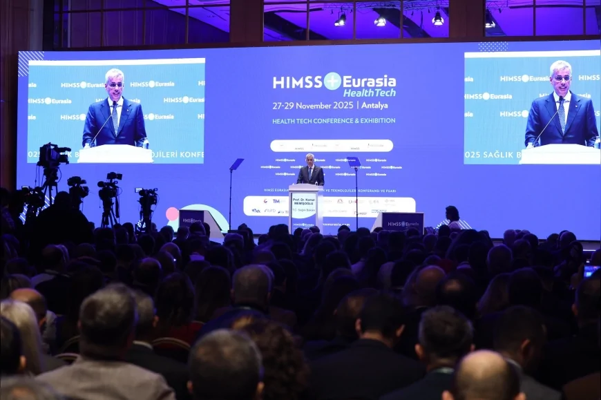 Sağlık Bakanı Kemal Memişoğlu HIMSS Eurasia 2025’te: “Dijital hastane olgunluğunu Seviye 7 ile dokuz merkeze taşıdık”