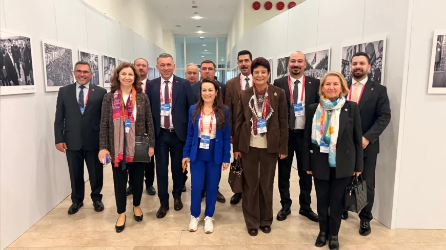 CHP MANİSA İL BAŞKANI İLKSEN ÖZALPER 39 OLAĞAN KURULTAYI’NDA “BU SÜREÇ TÜRKİYE’YE YENİ BİR UMUT SUNACAK” DEDİ