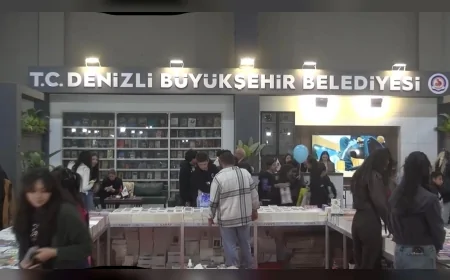 Denizli Kitap Fuarı 8. Kez Kapılarını Açtı: Onur Yazarı Tuna, “Kültürümüze Sahip Çıkmak Zorundayız”