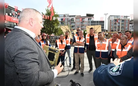 Manisa Afet İşleri Dairesi Başkanı Ziya Çiçek: “Amacımız ilk müdahalede zaman kazanmak”