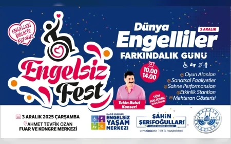 Elazığ’da Engelsiz Fest Yarın Başlıyor: Fuar ve Kongre Merkezi Özel Gereksinimli Bireyleri Bir Araya Getirecek