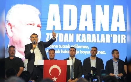 CHP Adana İl Başkanı Anıl Tanburoğlu: “150 günlük hukuksuzluğa karşı Adana 5 Aralık’ta ses verecek”