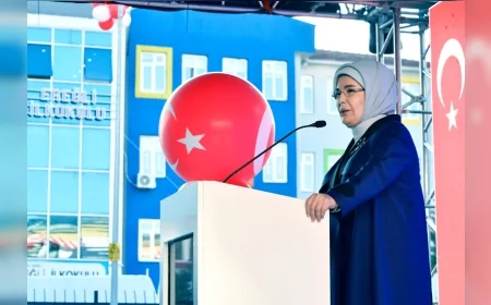 Zonguldak Karadeniz Ereğli Özel Eğitim Kampüsü Açılışında Emine Erdoğan: “Engelli bireyler toplumun eşit onurlu ve saygın fertleridir”