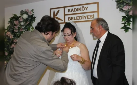 Diriliş ve Değişim Partisi Genel Başkanı Vijdan Parlak, Mimar Sunay Kartal ile Kadıköy’de Dünyaevine Girdi