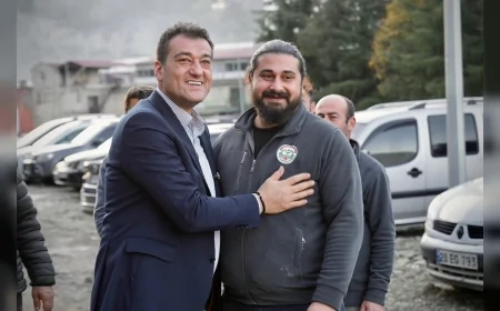 Giresun Belediye Başkanı Fuat Köse altyapı ve üstyapı projelerini mahallelerde inceleyerek çalışmaları sahada değerlendirdi