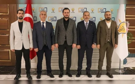 Elazığ TSO Başkanı İdris Alan’ın AK Parti İl Başkanlığı Ziyaretinde Ortak Akıl ve Şehir İşbirliği Mesajları Öne Çıktı