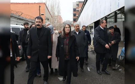 Ağrı Belediyesi Eşbaşkanları Aras ve Akkuş: “Pazarlarımız Kentin Ekonomik Döngüsünün En Canlı Alanlarıdır”