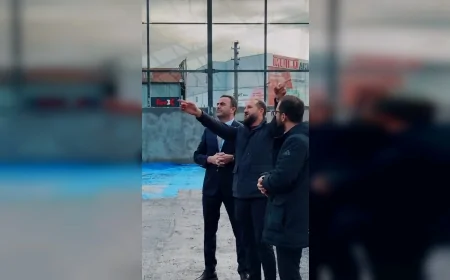 Vezir Çiftliği Spor Salonu İnşaatında Duvar İmalatları Tamamlanırken Tesis Açılış İçin Bir Adım Daha Yaklaştı