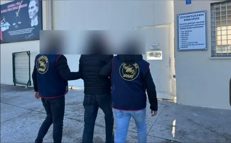 Çorum’da JASAT Ekiplerinin Operasyonunda 7 Ayrı Suçtan Kesinleşmiş Cezası Bulunan Hükümlü Saklandığı Adreste Yakalandı