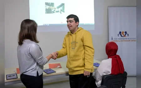 İzmir Büyükşehir Belediyesi’nin Türkiye’de İlk Destekli İstihdam Ofisi Modeli Bir Yılda 53 Engelliyi İş Gücüne Kattı