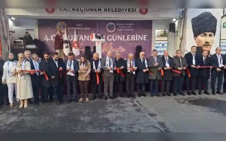 Ankara Keçiören’de Ordu Tanıtım Günleri Coşkusu: İlçeler Stantlarda Kültür ve Lezzetle Yarışıyor