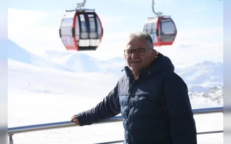 Kayseri Büyükşehir Belediyesi’nin Vizyon Projesi Erciyes Kayak Merkezi Bilkent Üniversitesi’nin Bilimsel Makalesine Konu Oldu