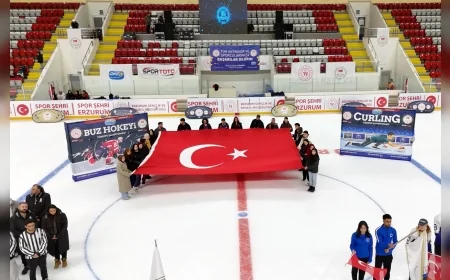 Ünilig Buz Hokeyi ve Curling Kış Oyunları Erzurum’da Açılışını Yaptı: “Kış Sporlarında Yeni Bir Dönem Başlıyor”