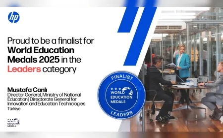 Millî Eğitim Bakanlığı Yenilik ve Eğitim Teknolojileri Genel Müdürü Mustafa Canlı: “Eğitimde yapay zekâ vizyonumuz uluslararası ölçekte takdir gördü”