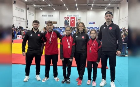 Düzce Belediyesi Spor Akademisi Judocuları Uluslararası Madenci Kupası’nda 3 Madalya Kazandı
