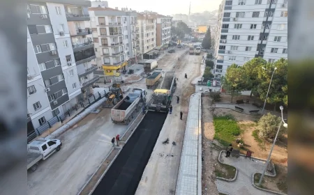 Karabağlar trafiğine nefes aldıracak Dostluk Bulvarı bağlantı yolunda sona gelindi yıl sonunda açılıyor