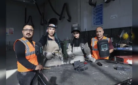 Mersin Büyükşehir Belediyesi MERCEK’te Çelik Kaynak Eğitimlerini Sürdürüyor: Tırmıl’da Kaynak Ustaları Yetişiyor