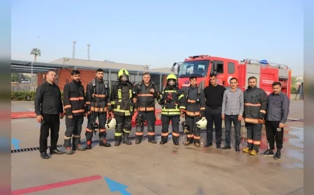 Mersin Büyükşehir Belediyesi Ata Eğitim Merkezi, Derecik Belediyesi İtfaiyesine Beş Günlük Kapsamlı Eğitim Verdi