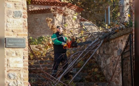 Efeler’de Tarihi Mekânlara Bakım Hamlesi Alihan Oğlu İsmail Türbesi Yenilendi
