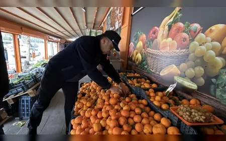 Çorum Belediyesi’nden Manav ve Marketlere Sıkı Denetim: 1,5 Ayda 105 İşletme Kontrol Edildi